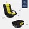 Best Choice Products 360-Degree Swivel Gaming Floor Chair w/ Armrest Handles, Foldable Adjustable Back